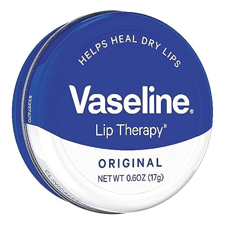 Vaseline Lip Theraphy Original Lip Balm Tin 0.6 oz, 6 Pack