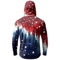 thumbnail image 3 of Homeyce Fishing Shirts for Men Spf UV Upf 50+ Rash Guard Shirts Long Sleeve Performance Fishing Hiking Shirt Hoodies with Face Cover,Blue L, 3 of 4