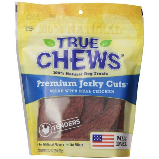True Chews Premium Jerky Cuts Made with Real Chicken Dog Treats, 12 Oz