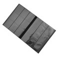thumbnail image 3 of Carpeta de tarjetas portátil de alta transparencia con 9 bolsillos y capacidad para 360 tarjetas, color negro, 3 of 12