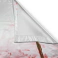 thumbnail image 3 of Ambesonne Floral Kitchen Curtains, Romantic Love Rose Design, 55"x45", Dark Coral Rose, 3 of 3