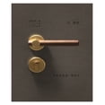thumbnail image 5 of Soild Brass Mute Door Lock Lever Set, Interior Black Walnut Door Lock Handle, Anti-theft Gate Lock Furniture Hardware For Bedroom
--------
,Long Lasting, 5 of 7