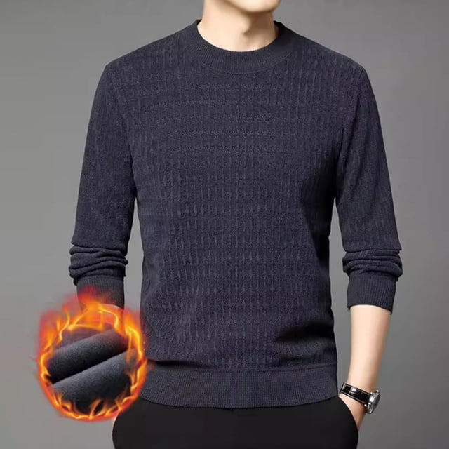 pstuiky Camisas casuales de manga larga para hombre, Pijama deportivo para hombre, para estar en casa, color liso, camiseta deportiva top de hombre m
