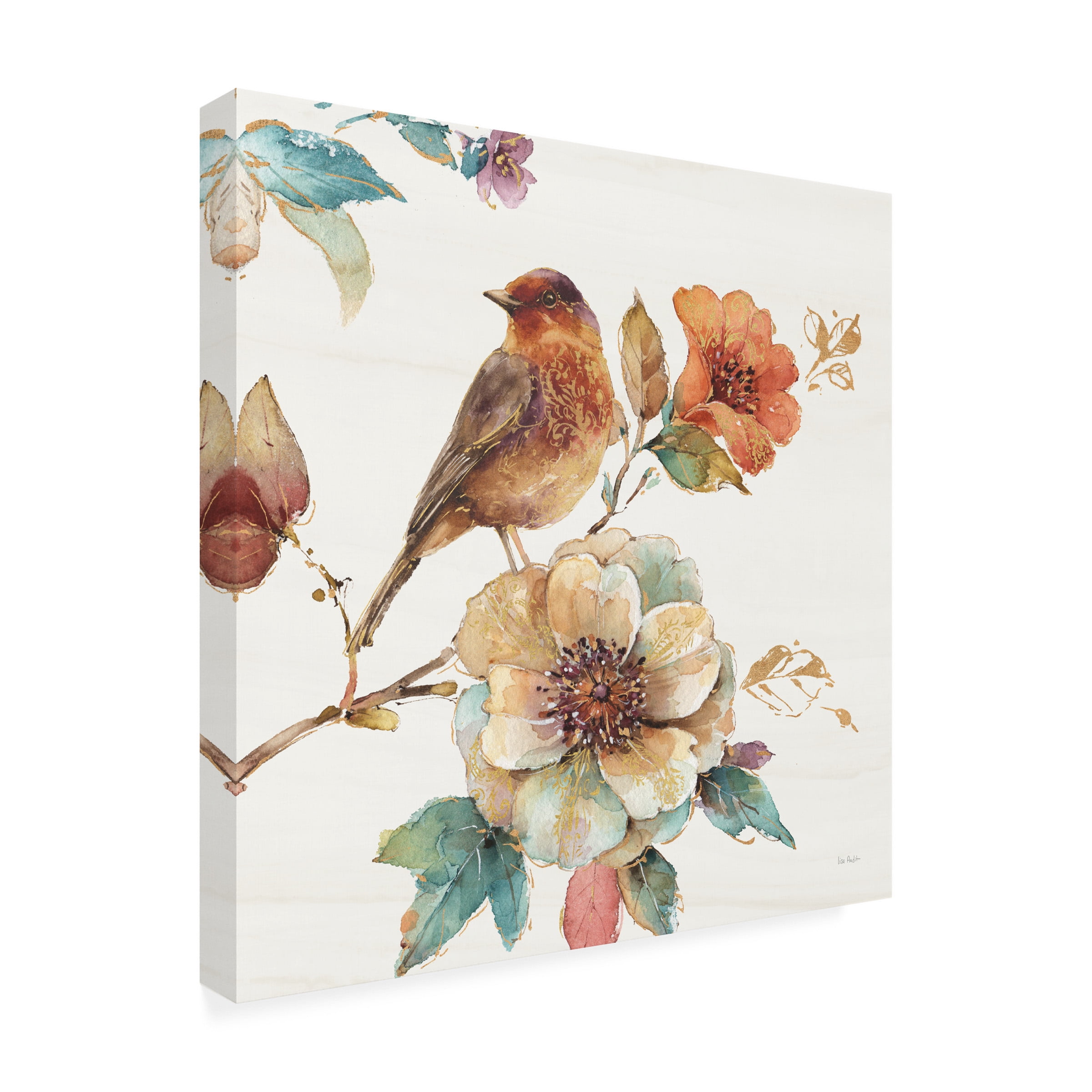 Lisa Audit 'Spiced Nature II Soft White' Canvas Art