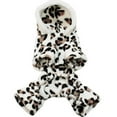 thumbnail image 2 of Cheers.US Cute Dog Jumpsuit Pet Pajamas Warm Fleece Leopard Heart Puppy Cat Jacket Clothes, 2 of 3