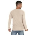 thumbnail image 4 of GIRUNS Mens Waffle Crew Neck Long Sleeve Pullover Shirts Casual Lightweight Fitted Basic T-Shirt, 4 of 5