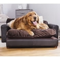 thumbnail image 3 of moots Premium Leatherette Pets Sofa, Espresso, X-Large, 3 of 9