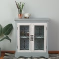 thumbnail image 2 of Luxen Home Gray Haven Double Door Cabinet, 2 of 5