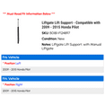 thumbnail image 2 of Liftgate Lift Support - Compatible with 2009 - 2015 Honda Pilot 2010 2011 2012 2013 2014, 2 of 2