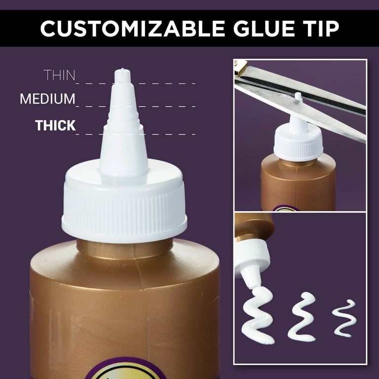Aleenes Original Tacky Glue Craft Glue - 4Ounce, Tacky Glue, Quick Dry  Tacky Glue For Crafts, Paper, Felt, Wood, Foam, Fabric - All Purpose  Precision