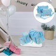 thumbnail image 3 of 4-in-1 Multi-function Car Pattern Large Capacity Baby Diaper Nappy Changing Pad Travel Mummy Bag Tote Handbag Set (Sky-blue), 3 of 4