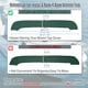 thumbnail image 3 of Bota de almacenamiento para bimini de barco Unique Bargains con agujero de luz 600D de lona de poliéster 97"-103" W para 3 arcos 4 arcos Verde cazador 97"-103" W, 3 of 7