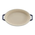 thumbnail image 5 of Staub Ceramic 2-pc Oval Baking Dish Set - Dark Blue, 5 of 6