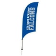 thumbnail image 1 of Showdown Displays 810028USAF-002 7.5 ft. Air Force Falcons Razor Feather NCAA Flag with Spike Base - No.002, 1 of 1