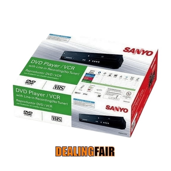 Sanyo FWDV225F DVD/VCR Player