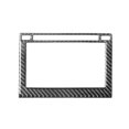 thumbnail image 1 of For Toyota For Camry 2012-14 Carbon Fiber Interior Display Frame Cover Trim Type, 1 of 1