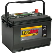 EverStart Maxx Lead Acid Automotive Battery, Group Size 34 12 Volt, 800 CCA