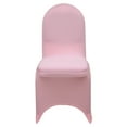 thumbnail image 3 of Your Chair Covers - Stretch Spandex Banquet Chair Cover Pink, 3 of 7