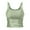 Mint Green, variant on WRXMIJNHGSA Under $5 Tank Tops Seamless Racerback Camisoles No pad Camis Cropped Workout Gym Yoga Multi-color XL