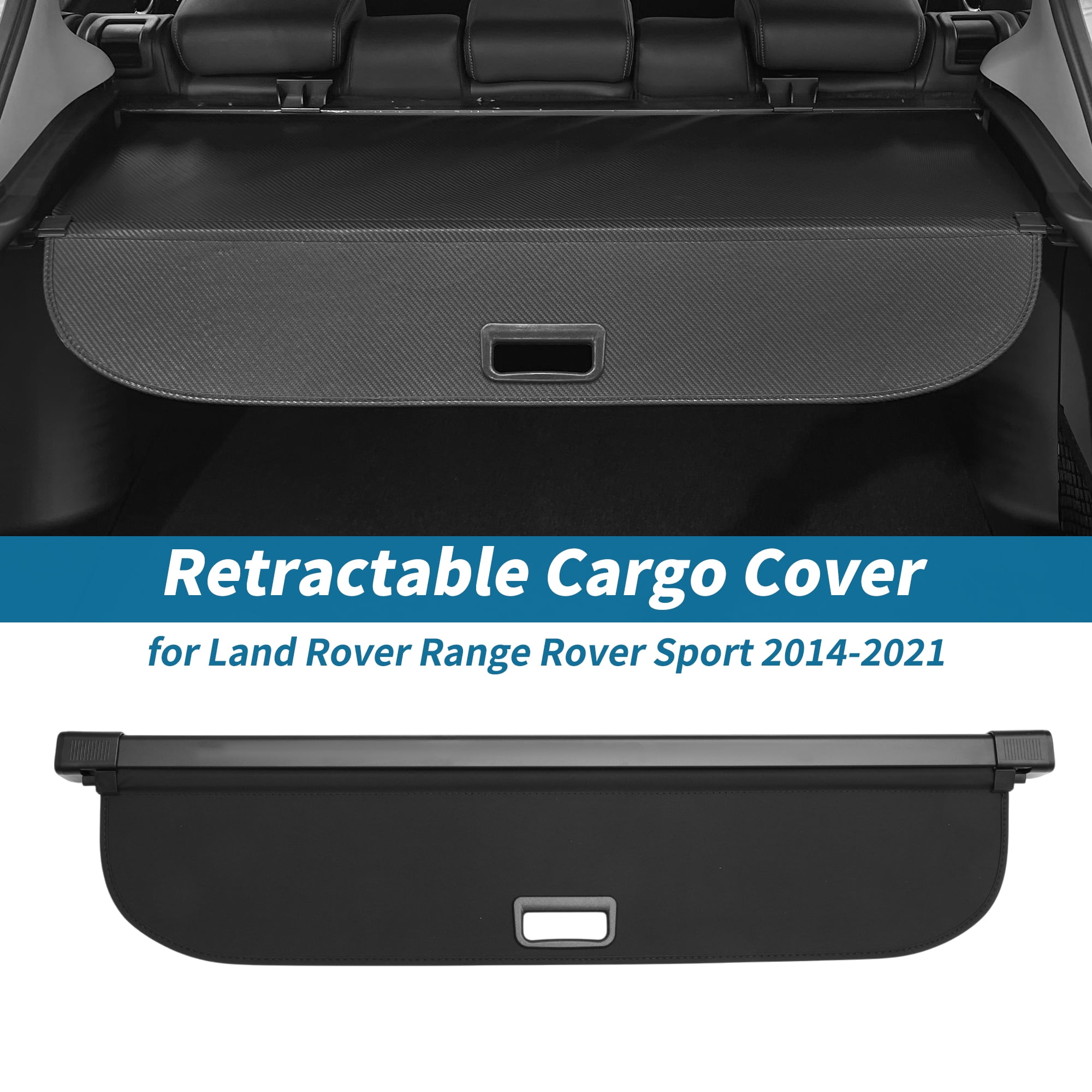 Unique Bargains Retractable Cargo Cover for Range Rover Sport 2014-2021 Rear Trunk Shade