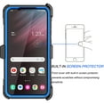 thumbnail image 2 of Tiflook Case For Samsung Galaxy S23 Plus (6.6 inch) SM-S916 Holster Clip [Tshell] [Built-in Screen] [Kickstand Locking Belt] Cover Blue, 2 of 7