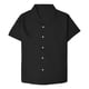 thumbnail image 5 of Ceisia Men's Loose Fit Casual 2-Piece Set Short Sleeve Button-Down Shirt with Elastic Waist Drawstring Shorts Gifts, 5 of 9