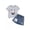 Grey, variant on Girls 2 Piece Outfits Cow Printed T Shirt And Denim Skirt Stylish And Comfortable Matching Clothing Set Grey 2-3 Years