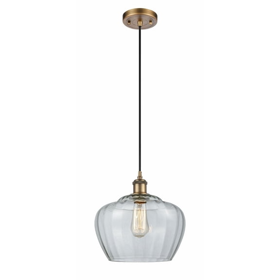Innovations Lighting - Large Fenton-1 Light Mini Pendant in Industrial Style-11