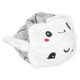 thumbnail image 2 of Muñeco de peluche de tortuga reversible, juguetes de animales de doble cara, muñecos de peluche volteados para niños, color gris, 2 of 5