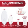 thumbnail image 6 of Command Clear Hooks Party Decoration Variety Kit, Holds up to 4 lb., Hangs up to 16 Items and 30 ft. of Lights, 6 of 9