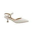 thumbnail image 4 of Zapatilla Tacon Aguja Salamandra® Charo Beige Correa Tobillo beige 23.5, 4 of 7
