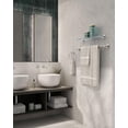 thumbnail image 3 of Gatco 5472 Locke Towel Ring, Polished Nickel, 3 of 3