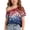 Multicolor-15, variant on QSAWXQZ Girl's Independence Day Graphic T Shirt Short Sleeve One Shoulder Slouchy Top Casual Summer Tee 11 Years