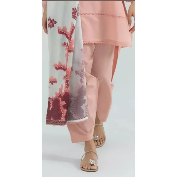 Plain Peach Pink Pakistani Indian Salwar Shalwar Pants ONLY USASeller Heram Yoga
