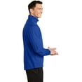 thumbnail image 3 of Port Authority Active 1/2 Zip Soft Shell Jacket-XL (True Royal), 3 of 6