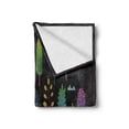 thumbnail image 2 of Nature Soft Flannel Fleece Blanket, Forest Theme as Trees Ecosystem in Different Seasons Colorful Graphic Illustration, Cozy Plush for Indoor and Outdoor Use, 50" x 70", Multicolor, by Ambesonne, 2 of 6