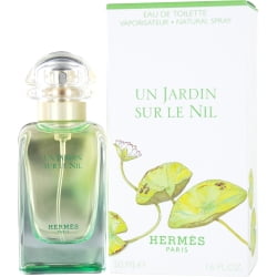 UN JARDIN SUR LE NIL de Hermes, EDT SPRAY 3.3 OZ Y GEL DE DUCHA 1.3 OZ Y EDT SPRAY 0.5 OZ