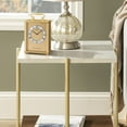 thumbnail image 2 of Seiko 9" Tama Golden Desk & Table Carriage Clock, Traditional Chime Quartz, Analog QHJ201GLH, 2 of 6