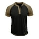 thumbnail image 4 of pstuiky camisetas para hombre, Blusa informal de manga corta con cuello vuelto y media cremallera para hombre ropa de hombre s, 4 of 7