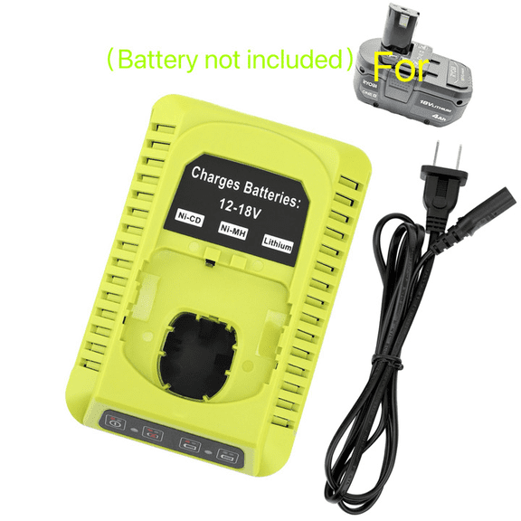 P117 Charger Compatible with Ryobi One 12V 14.4V 18V Lithium/NiMh/Nicad Battery Charger