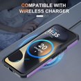 thumbnail image 4 of KOMI for Google Pixel 9/9 Pro Case with 1 Screen Protector, Built-in Slide Camera Cover, Military Grade Drop Protection, Heavy Duty Rugged Shockproof Protective Phone Cover, Purple, 4 of 5