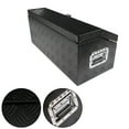 thumbnail image 4 of 30 Inch Aluminum Trailer Tongue Tool Box for Truck Pickup Trailer Flatbed RV Storage Box 29.92in x 13.15in x 13.46in (L x W x H) Black, 4 of 6