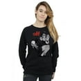 thumbnail image 2 of Elf Womens Mono Distressed Poster Sweatshirt, 2 of 5