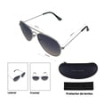 thumbnail image 4 of Lentes de Sol Tommy Hilfiger Mujer X60064 Outlook Marco de Metal Color Plateado con Filtro 100% UV, 4 of 5