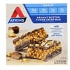 Atkins, Day Break, Peanut Butter Fudge Crisp, 5 Bars, 1.2 oz (35 g) Each(pack of 12)