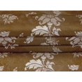 thumbnail image 5 of oneOone Velvet Light Brown Fabric Floral & Craft Projects Decor Fabric Printed By The Yard 58 Inch Wide, 5 of 5