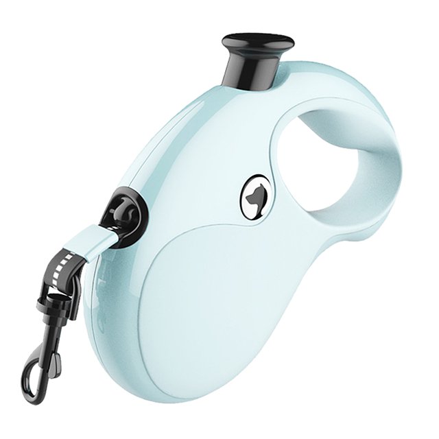 Correa retráctil para perro, Correa resistente para caminar para mascotas para /Small/Medium Breed hasta 66 lbs, sin , reflectante, - Azul Sunnimix correa retráctil