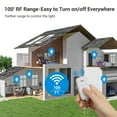 DEWENWILS Remote Control Light Bulb Socket, E26/E27, Wireless Socket ...
