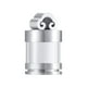thumbnail image 3 of 2xMemorial Colgante Collar Botella De Perfume Para Cenizas Recuerdo Joyería Moda Acero Color Yuyangstore Colgante, 3 of 8