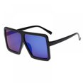 thumbnail image 3 of Oversized Polarized Mirrored Sunglasses for Women, Fashion Oversized Design Sun Glasses-100% UV Protection Eyewear,Beach/Travel/Driving, 3 of 3